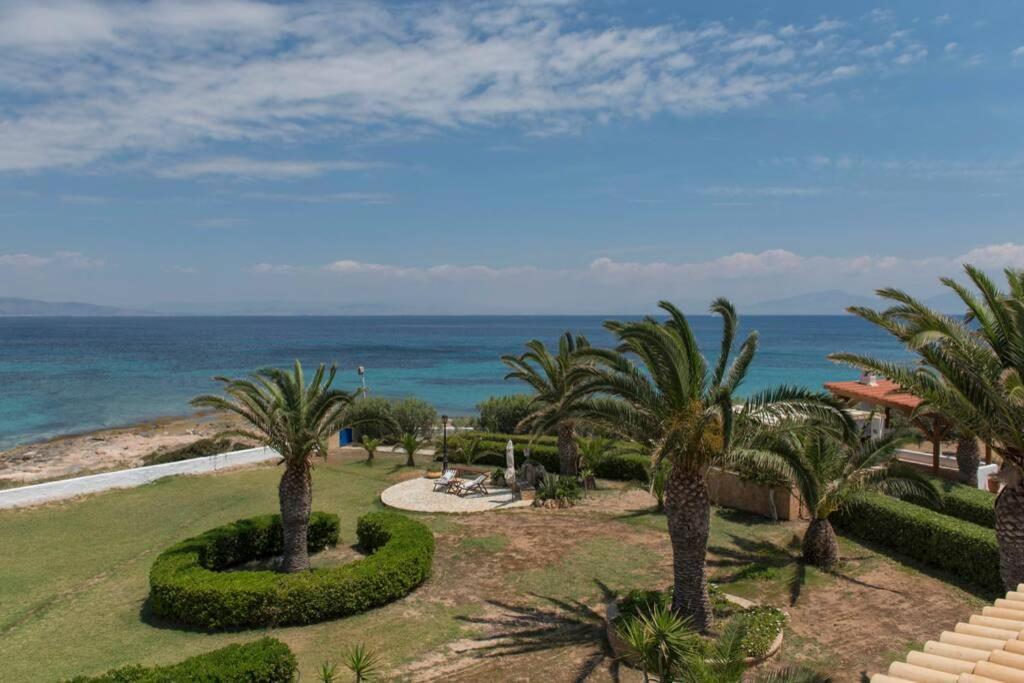 Palmaya Villa, Unique Seafront Experience Vagia  Eksteriør bilde