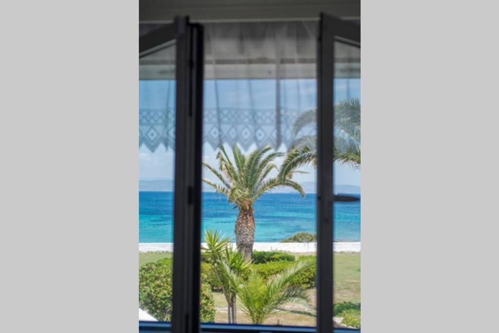 Palmaya Villa, Unique Seafront Experience Vagia  Eksteriør bilde