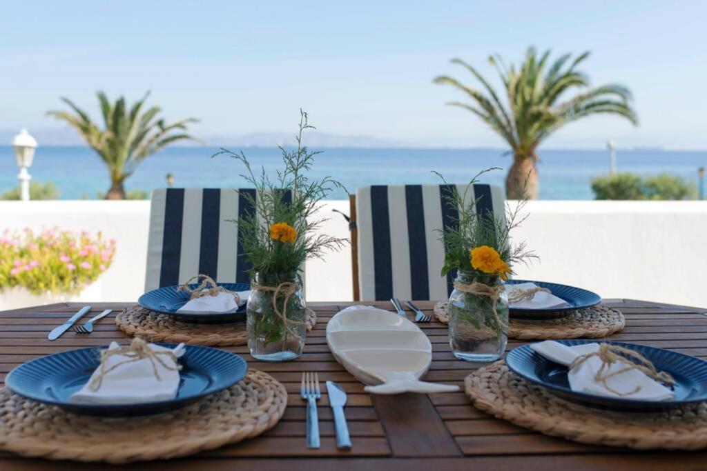 Palmaya Villa, Unique Seafront Experience Vagia  Eksteriør bilde