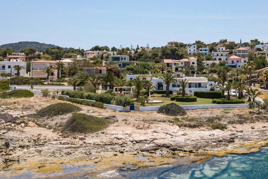 Palmaya Villa, Unique Seafront Experience Vagia  Eksteriør bilde